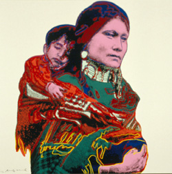 Andy Warhol's Mother and Child